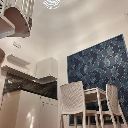 Guest house Geometric Blue